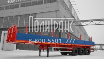 Полуприцеп бортовой Политранс 94171-0000010-35ФЕ – 36,6 т.